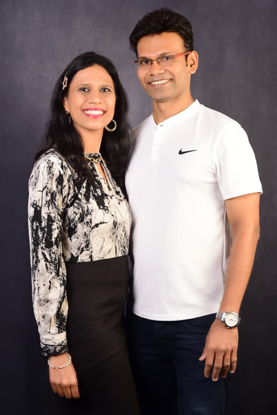 Dr. Uma and Jagan, co-founders of FUME